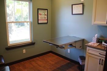 view of exam room